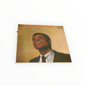 Vintage Roy Hamilton Vinyl LP AM Album 1958 Epic 33 RPM R&B Soul Vocal 12" Black